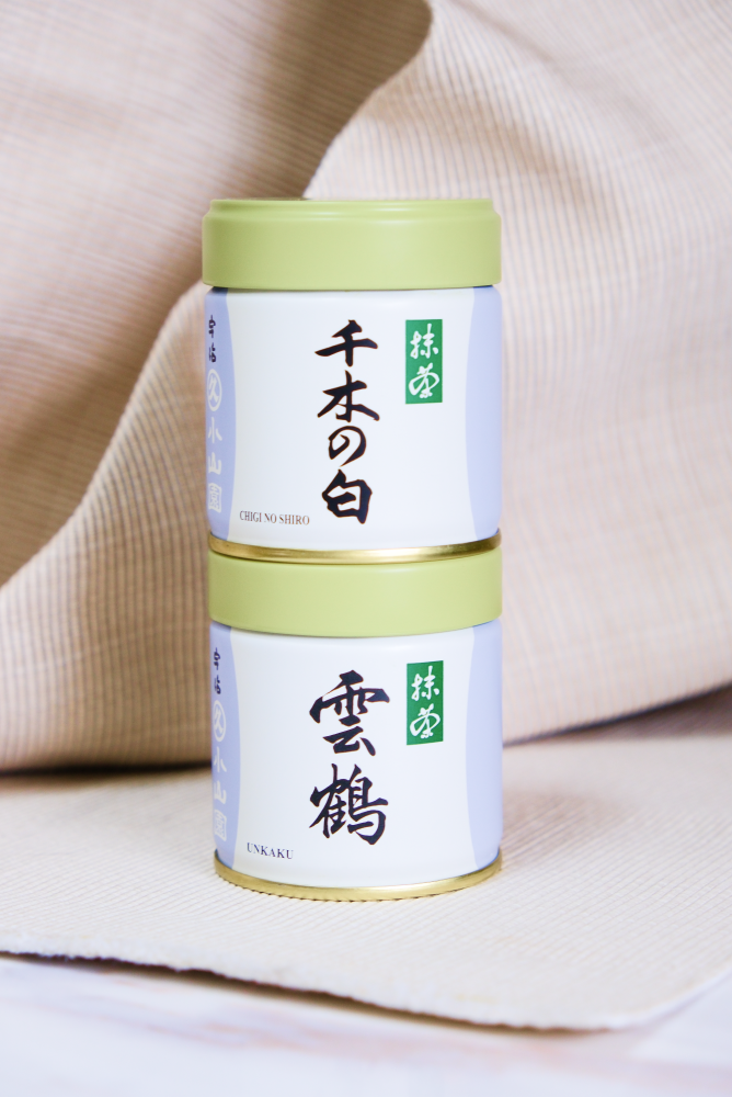 The curated set: Chigi no shiro & Unkaku| Marukyu Koyamaen