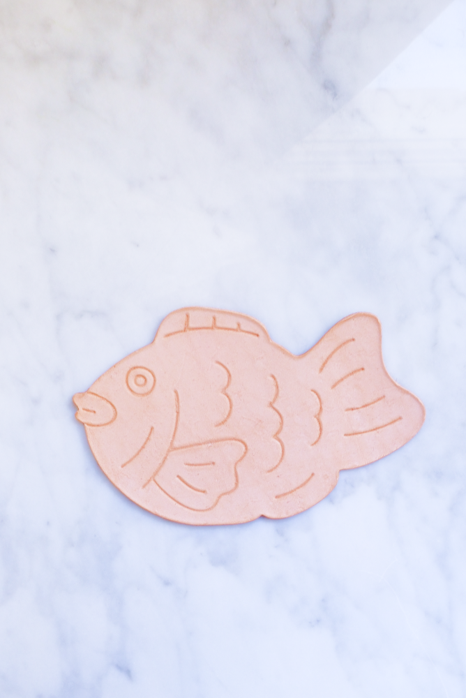 Taiyaki | Leather Coaster